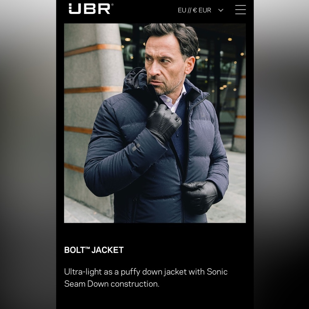 UBR Men’s Bolt Coat